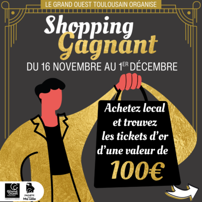 Shopping Gagnant ticket d'or - commerces participants